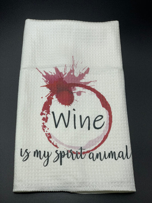 Wine Lovers Kitchen Towels image 1