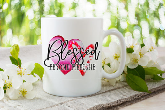Blessed beyond measure mug image 0