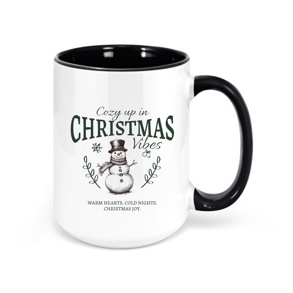 Cozy Up in Christmas Vibes Mug Collection | Vintage Holiday Mug Set | Santa • Gingerbread • Snowman • Teddy Bear