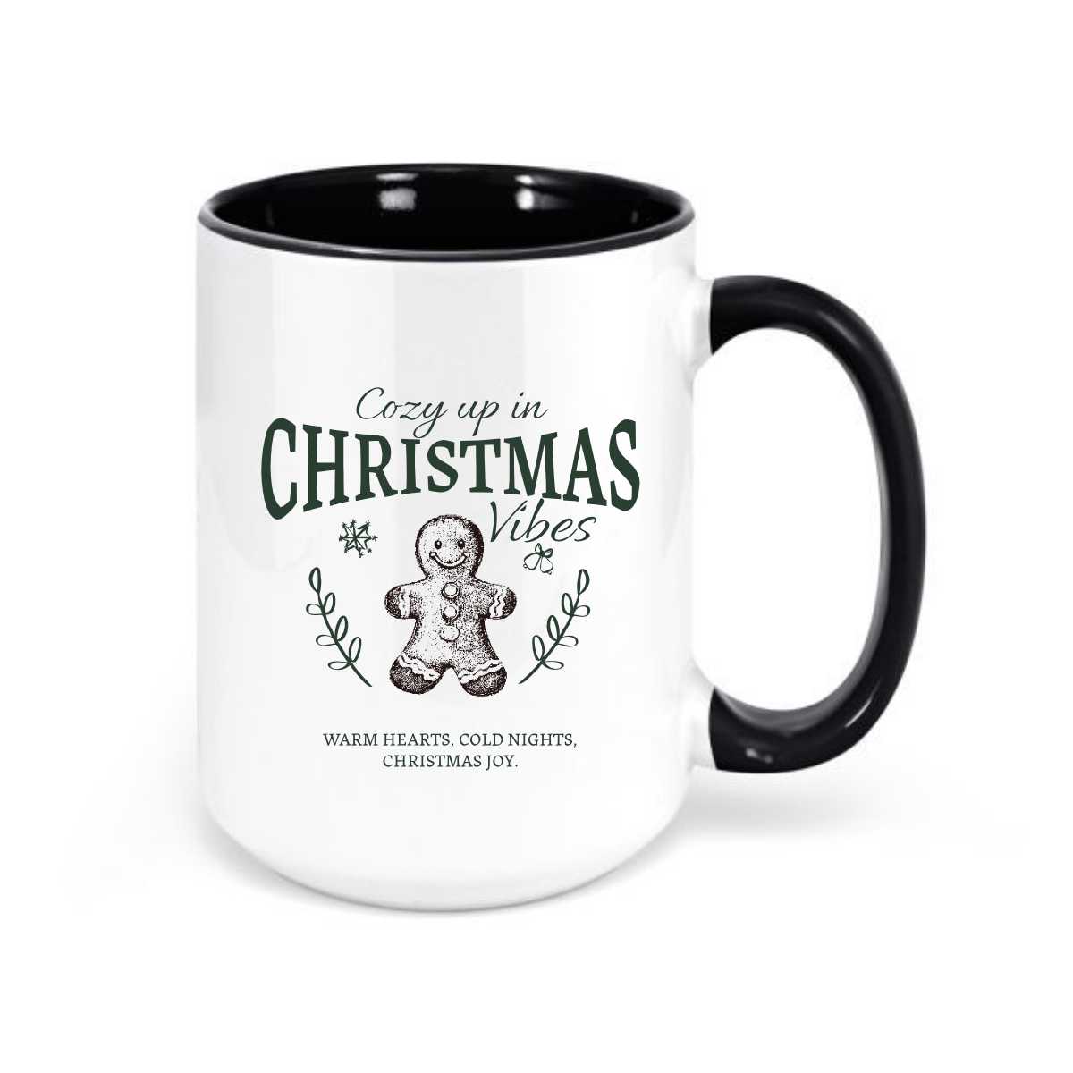 Cozy Up in Christmas Vibes Mug Collection | Vintage Holiday Mug Set | Santa • Gingerbread • Snowman • Teddy Bear