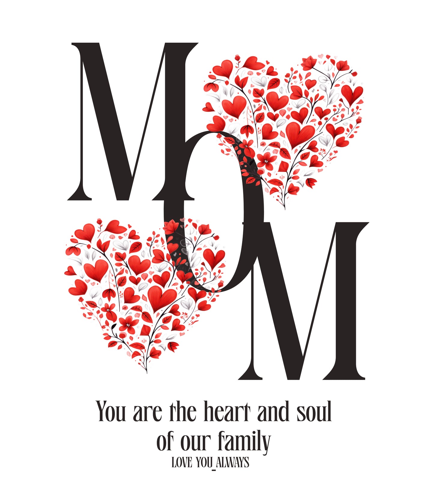 Mom Heart and Soul Mug