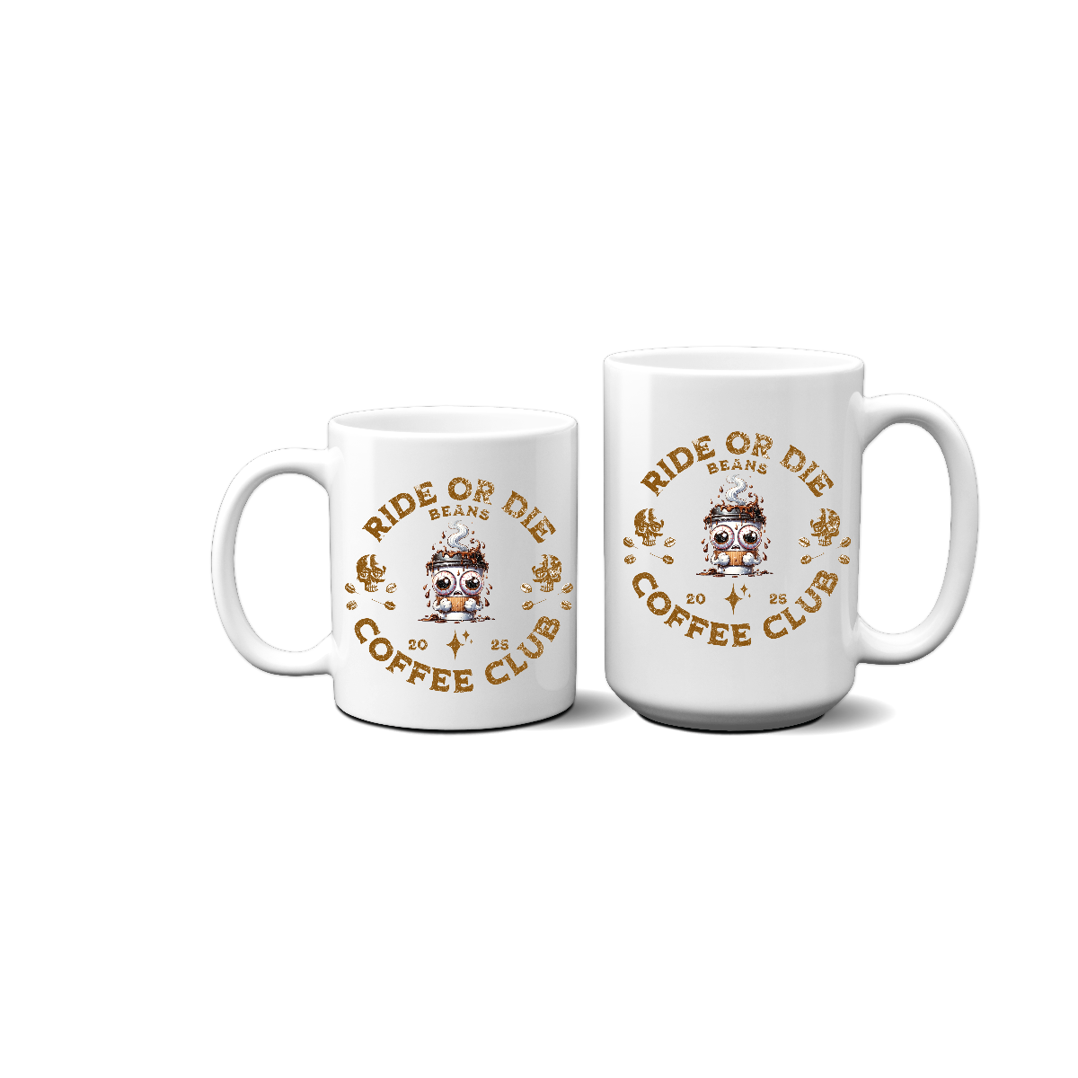 Ride or Die Beans Coffee Club Mug
